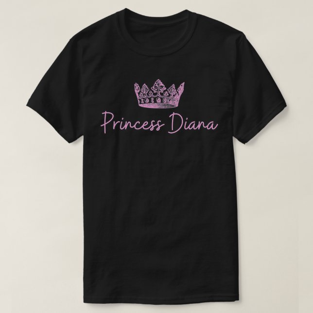 T-shirt Princess Diana Premium (Design devant)