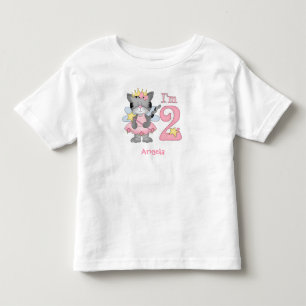 T-shirt Princess Kitty 2nd Birthday Toddler