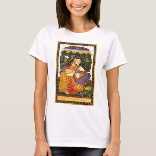 T-shirt Princesse antique de Mughal d'Indien