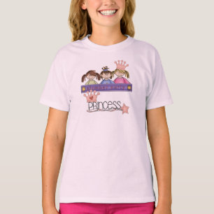 T-shirt Princesse blonde de soirée pyjamas