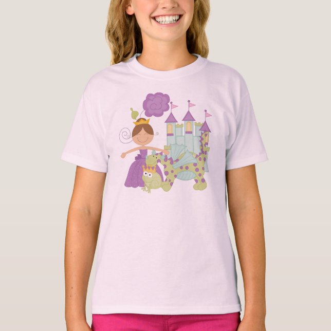 T-shirt Princesse de brune (Devant)
