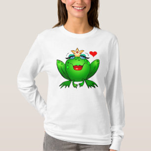 T-shirt Princesse de grenouille avec Madame avec du charme