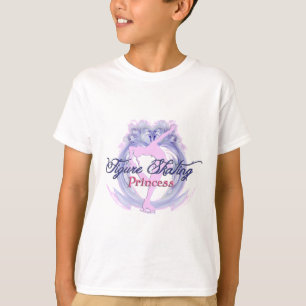 T-shirt Princesse de patinage artistique
