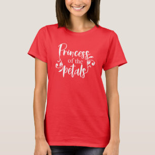 T-shirt Princesse des Pétales Drôle Floriste Citation Flor