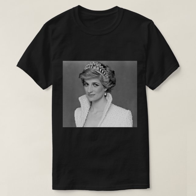 T-shirt Princesse Diana Fan Art _amp_ Merch (Design devant)