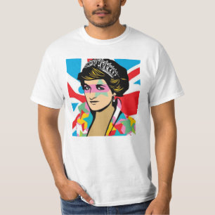 T-shirt Princesse Diana royale