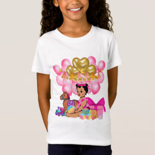 T-Shirt Princesse en rose