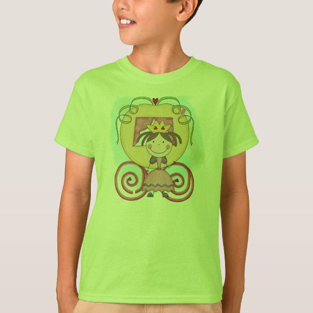 T-shirt Princesse en transport (Devant)