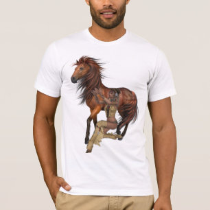 T-shirt Princesse et Chemise du cheval amérindien