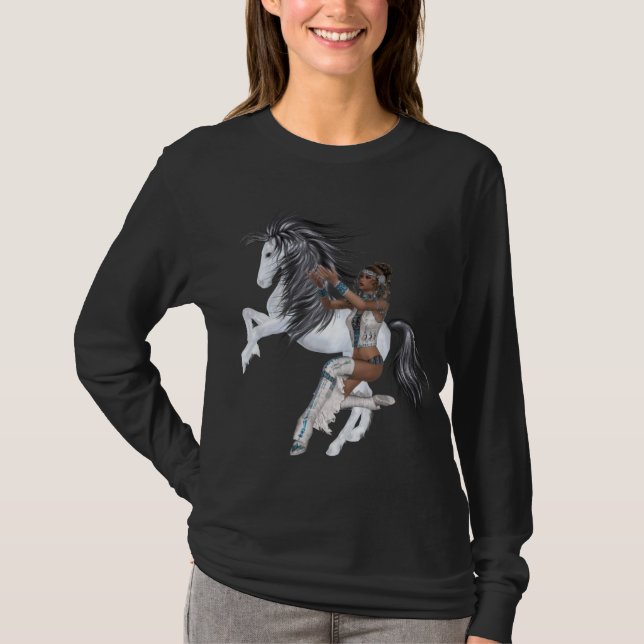 T-shirt Princesse et Chemise Stallion d'Amérique (Devant)