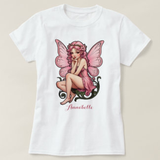 T-shirt Princesse Fée Rose