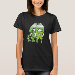 T-shirt Princesse Green