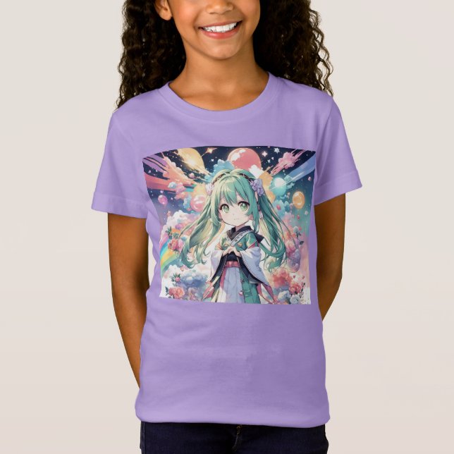T-Shirt Princesse Himesana inspirée par l'Anime (Devant)