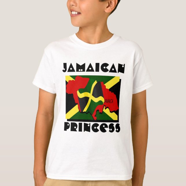 T-shirt princesse jamaïcaine (Devant)