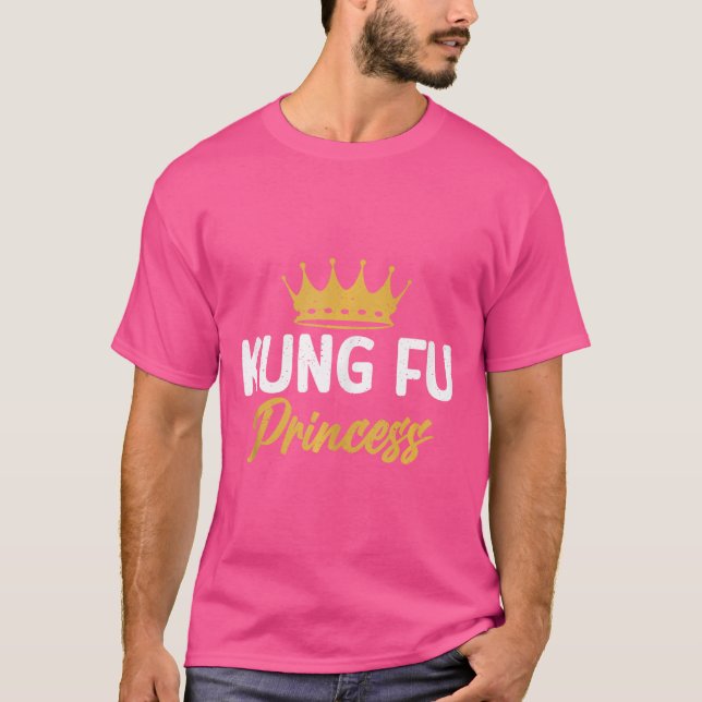 T-shirt Princesse Kung Fu (Devant)