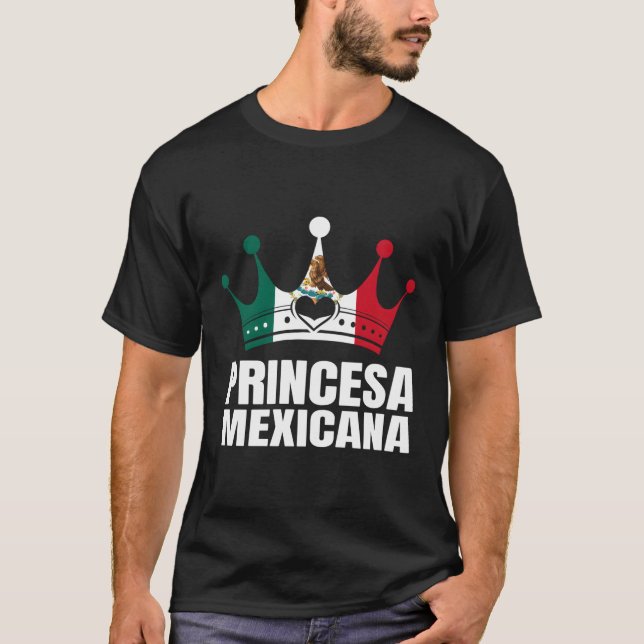 T-shirt Princesse mexicaine (Devant)