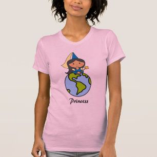 T-shirt Princesse mignonne de clipart (images graphiques)