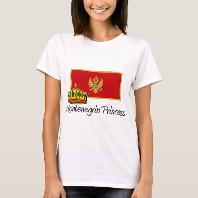 T-shirt Princesse monténégrine (Devant)