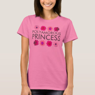 T-shirt princesse polyamorous