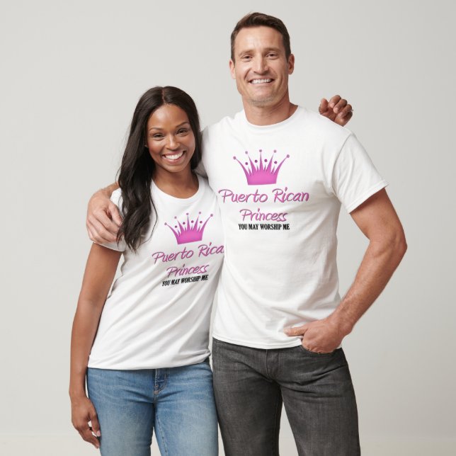T-shirt Princesse portoricaine (Unisexe)