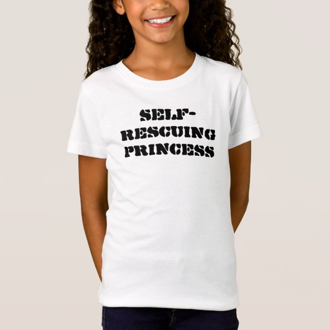 T-Shirt Princesse qui se Secourt (Devant)