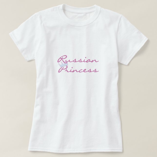 T-shirt Princesse russe (Design devant)