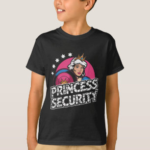 T-shirt Princesse Sécurité Anniversaire Papa & Maman G