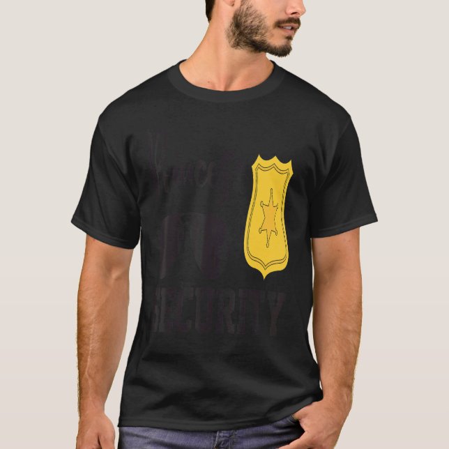 T-shirt Princesse Sécurité Big Brother Annonce d'anniversa (Devant)