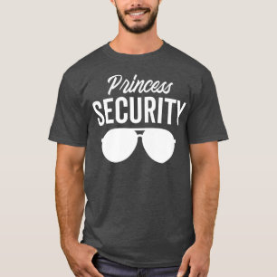 T-shirt Princesse Sécurité Papa Boyfriend Grossesse du mar