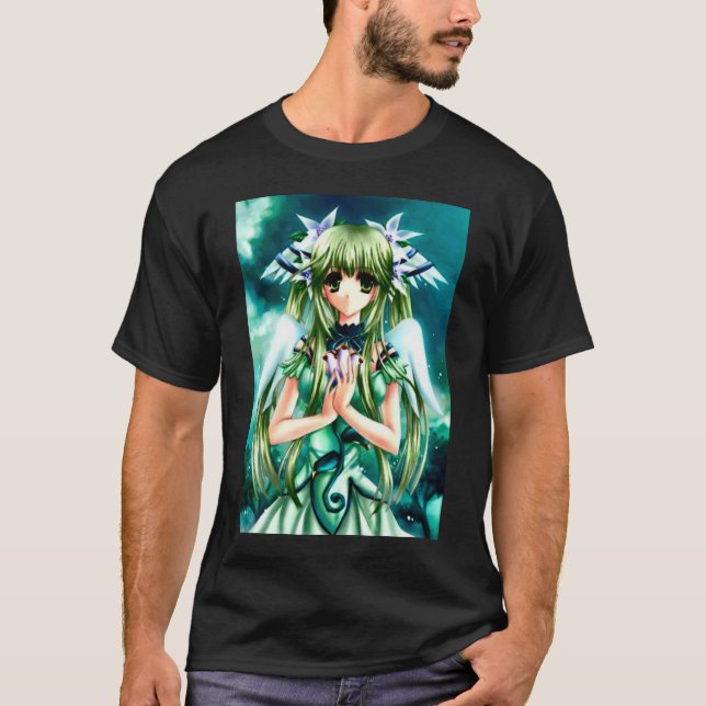 T-shirt Princesse sexy d'étoile d'imaginaire d'Anime (Devant)