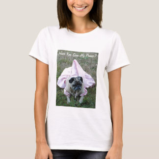 T-shirt Princesse Shirt de chien de carlin