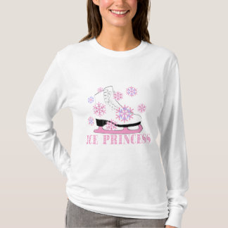 T-shirt Princesse Skate de glace
