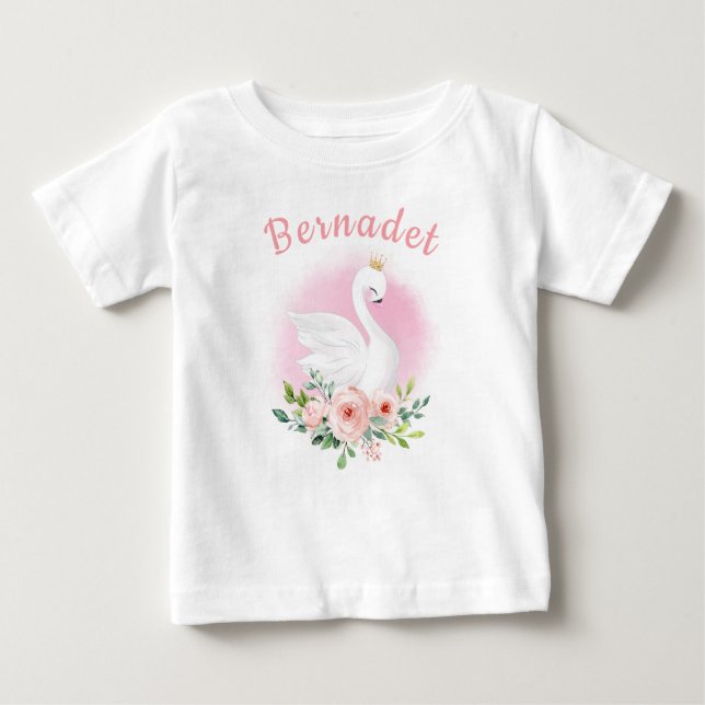 T-shirt princesse Swan sur mesure (Devant)