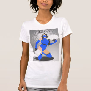 T-shirt Princesse Thunder_Cove, guerrière masquée