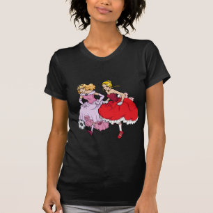 T-shirt Princesses du football