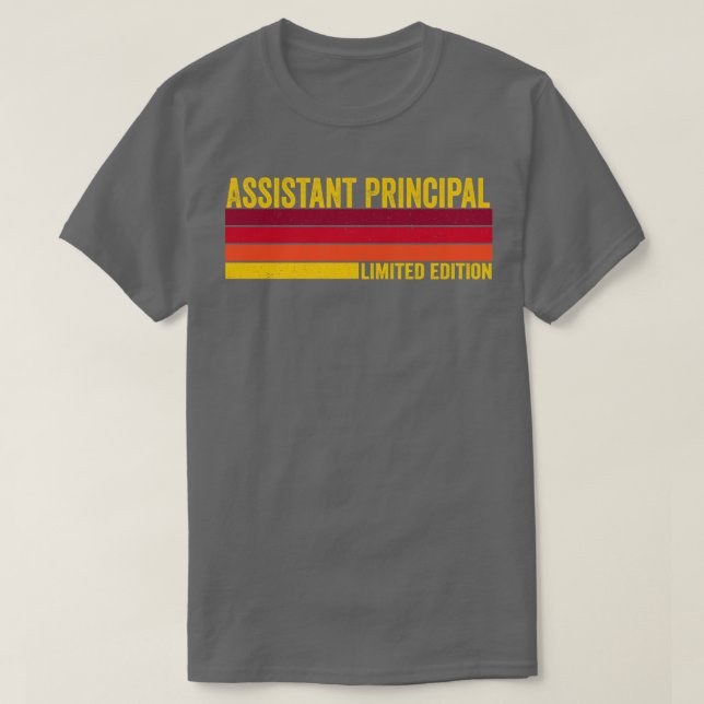 T-shirt Principal adjoint (Design devant)