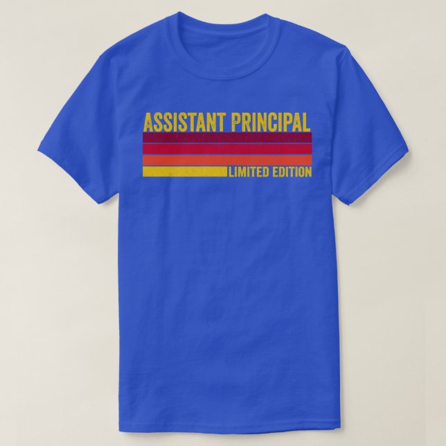 T-shirt Principal adjoint (Design devant)