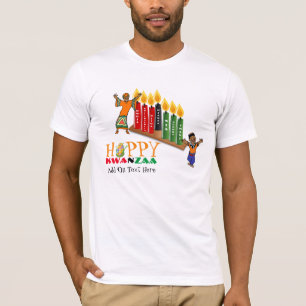 T-shirt Principes Happy KWANZAA 7 personnalisables