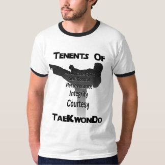 T-shirt Principes traditionnels du Taekwondo