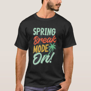 T-shirt Printemps 2022 Famille Tee Spring Break Sunset 2