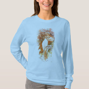 T-shirt Printemps - Alphonse Mucha Art Nouveau