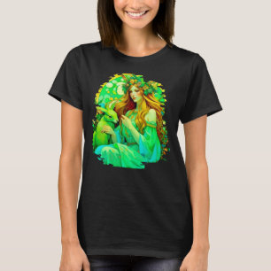 T-shirt Printemps celtique Art nouveau d'Ostara