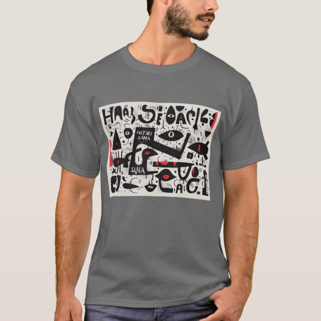 T-shirt "Printemps/Été 2024" par HATARI SANA (Devant)