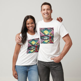 T-shirt Printemps Lune - Imaginaire Geisha et Sakura