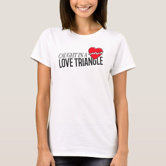 T-shirt Pris dans un triangle d'amour Telenovela Telenovel (Devant)