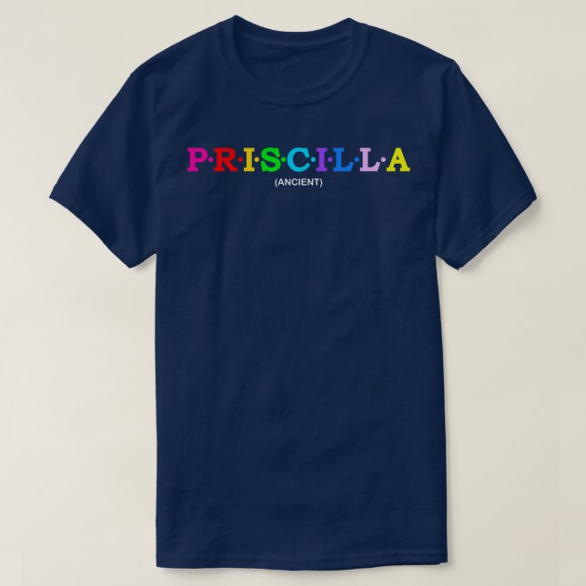 T-shirt Priscilla antique (Design devant)