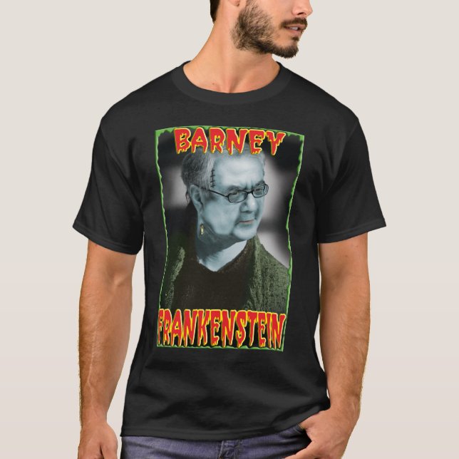 T-shirt Prise de bec Frankenstein (Devant)