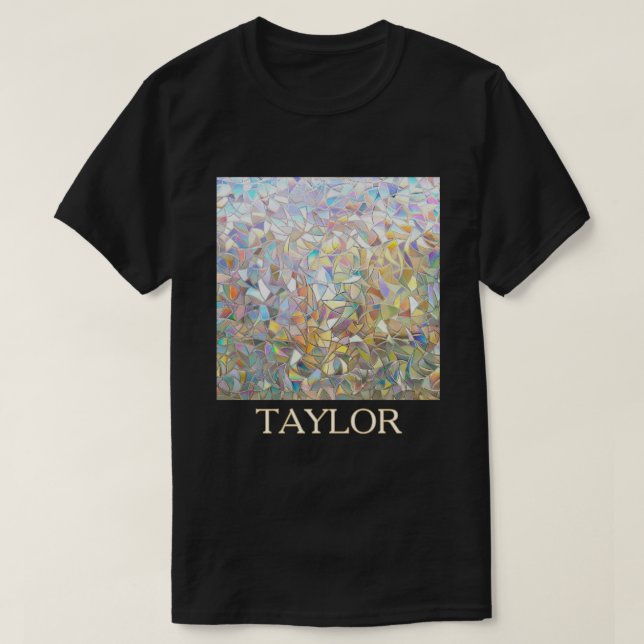 T-shirt Prismatic Stained Glass Effect - Rainbow Prismatic (Design devant)