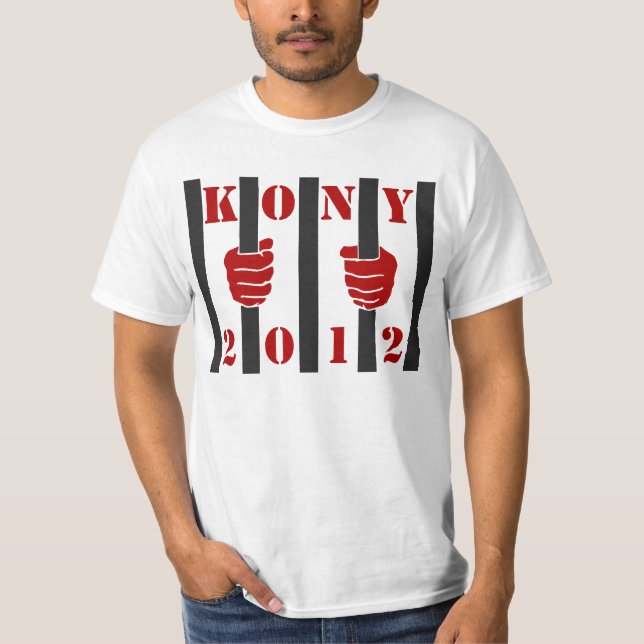 T-shirt Prison de Joseph Kony d'arrêt de Kony 2012 (Devant)