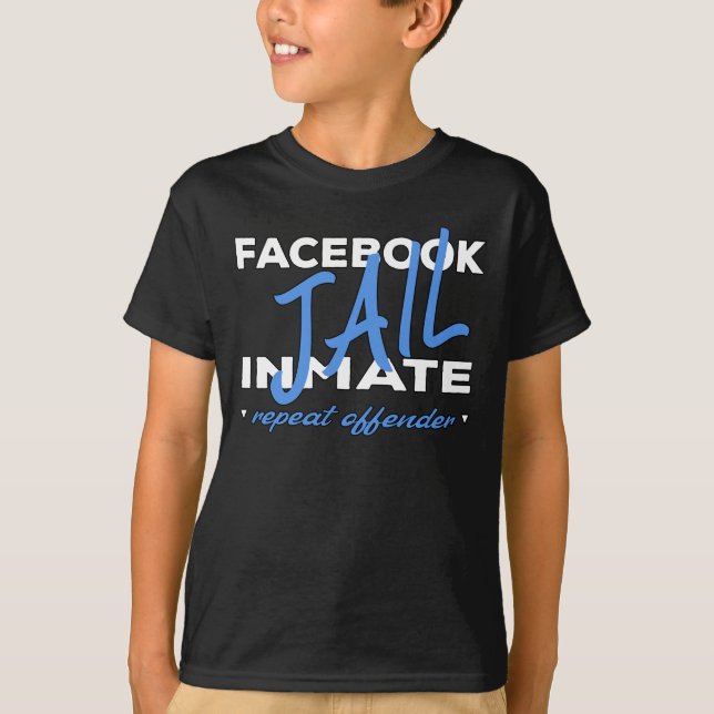 T-shirt Prison Facebook (Devant)